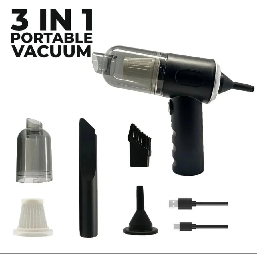Rechargeable  Vacuum  Portable  Mini 3 in 1  Cleaner  for home