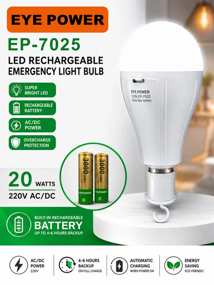 Rechargeable LED bulb ,20W FAE-3920 Emergency Lamp